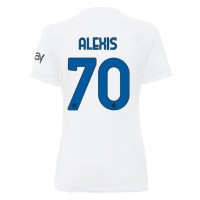 Dres Inter Milan Alexis Sanchez #70 Gostujuci za Žensko 2023-24 Kratak Rukav